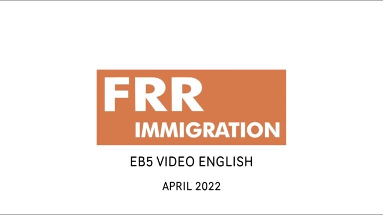 FRR Immigration EB5 English