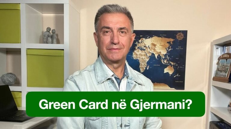 Gjermania do të japë „Green Card“ |  Kriteret për Green Card dhe regjistrimi për viza | Bahri Cani