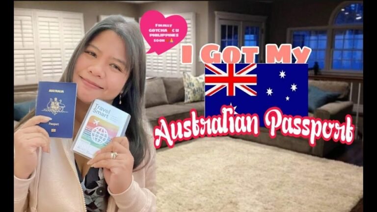 Got my Australian Passport# early arrived❣️❤️🙏