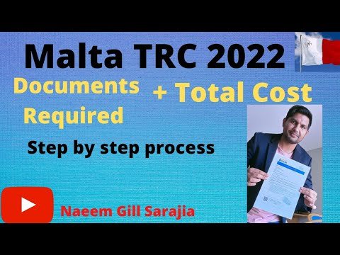 How to get Malta TRC | Malta residency card | step by step process