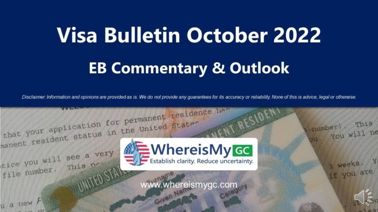 October 2022 Visa Bulletin