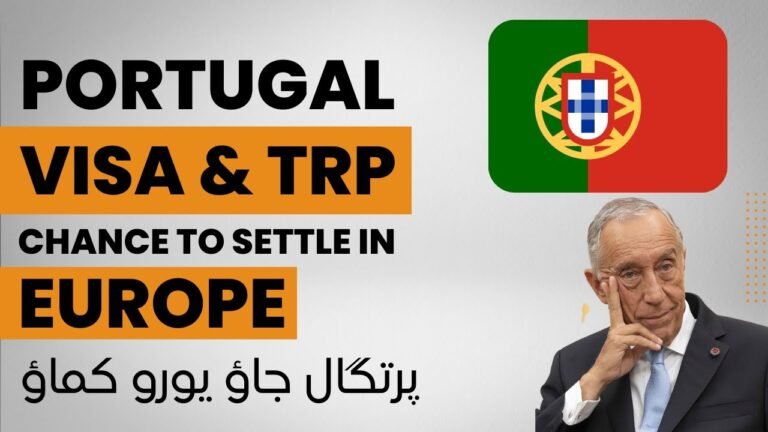 Portugal Visa and TRP  Best Chance To Settle In Europe