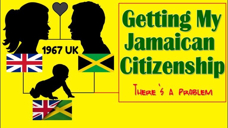 Problem Getting Jamaican Citizenship