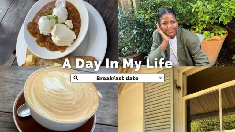 STUDY BREAK | Breakfast date with my friend VLOG |