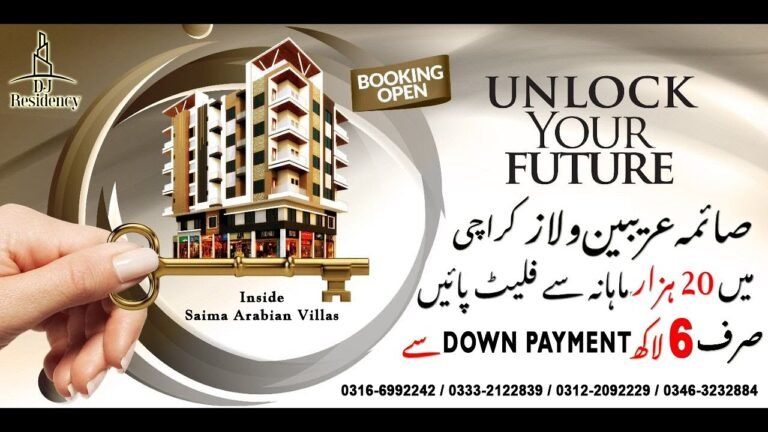 Saima Arabian Villas | DJ Residency | Installment Apartment | Shops