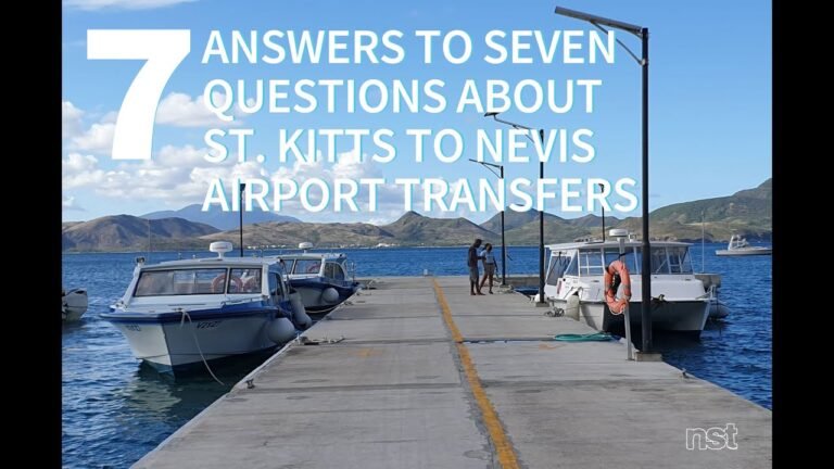 Seven Answers to Seven Questions About St  Kitts to Nevis Airport Transfers