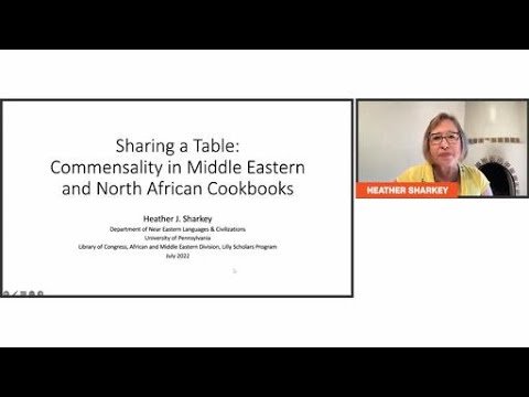 Sharing a Table: Commensality in Middle Eastern And North African Cookbooks