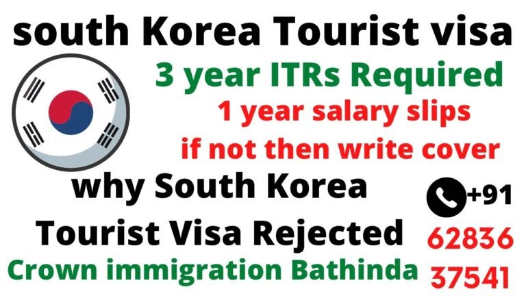 South Korea tourist visa latest updates from embassy | documents required tourist visa South Korea