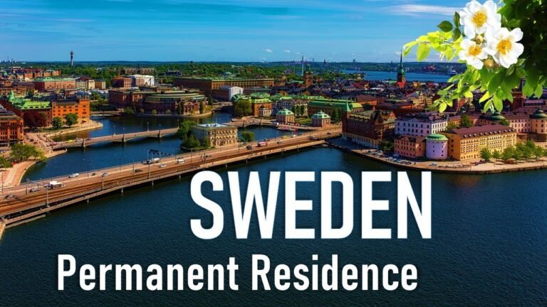 Sweden Permanent Residence | How to Become Swedish? Requirements, process, time & benefits