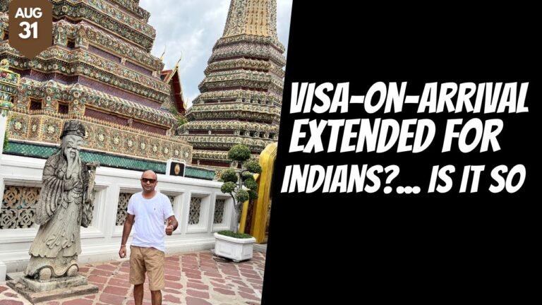 THAILAND TRAVEL UPDATE 2022 | VISA-ON-ARRIVAL FOR INDIANS EXTENDED- IT'S OFFICIAL!!