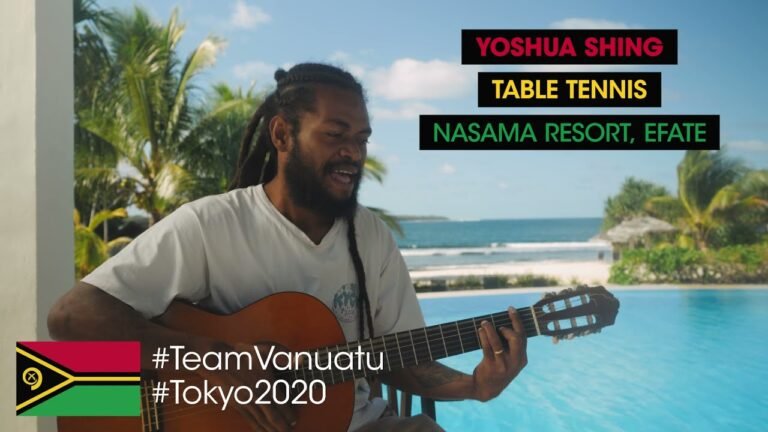 Team Vanuatu at Tokyo 2020: Yoshua Shing – Table Tennis