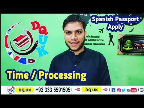 UK Processing Time & Instragram  | Spain National Holder or Us k Bacho ka Passport kesy apply kry