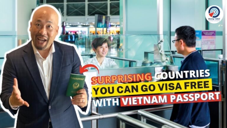 VISA FREE in 7 countries with VIETNAM PASSPORT