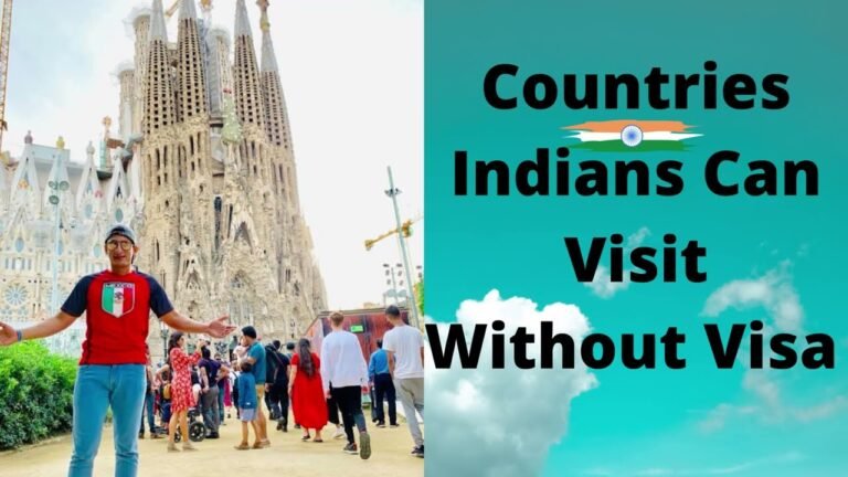 Visa Free Countries For Indian Passport Holders | Visa Free Countries For Indian Honeymoon Couple