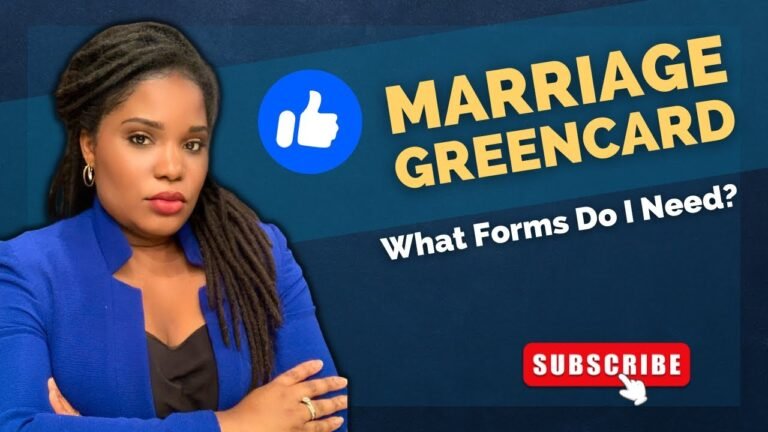 What are the Required Forms for Applying for a Marriage Green card in the United States?