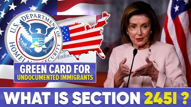 What is Section 245i ? Green Card for Undocumented Immigrants | USCIS | Immigration Reform News