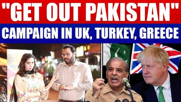 "GET OUT PAKISTAN" Campaign In UK, Turkey, Greece | Pakistan Public Shocking Reaction