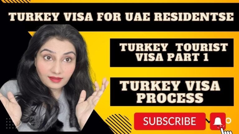 turkey visa for uae residents | How to apply Turkey Tourist Visa | turkey visa process 2022