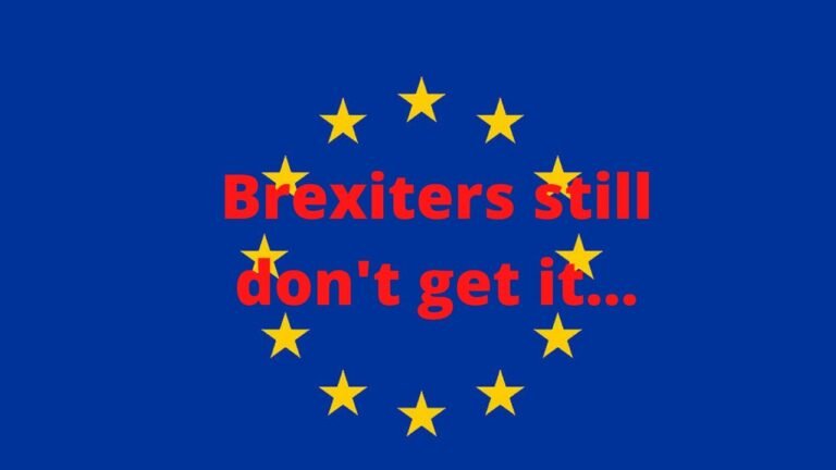 Brexiter thinks the EU is refusing some Brits residency out of spite.  How ignorant