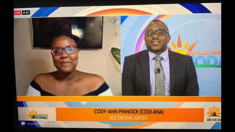 Codi Ana- Interview (Antigua/ Barbuda TV Show)