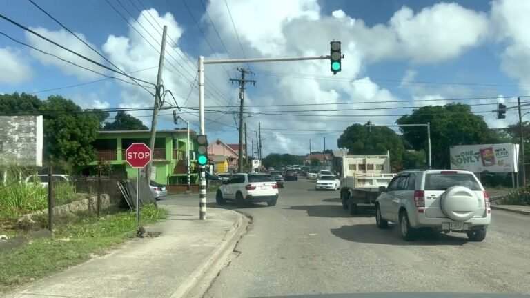 Driving Antigua and Barbuda | Through St. Johnston Village 19 October 2022