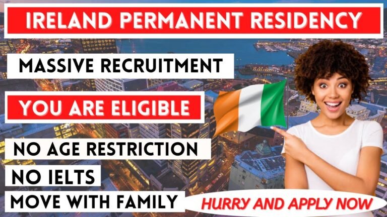 EASY VISA FOR PERMANENT RESIDENCY IN IRELAND | How to Apply For Critical Skills Employment Permit