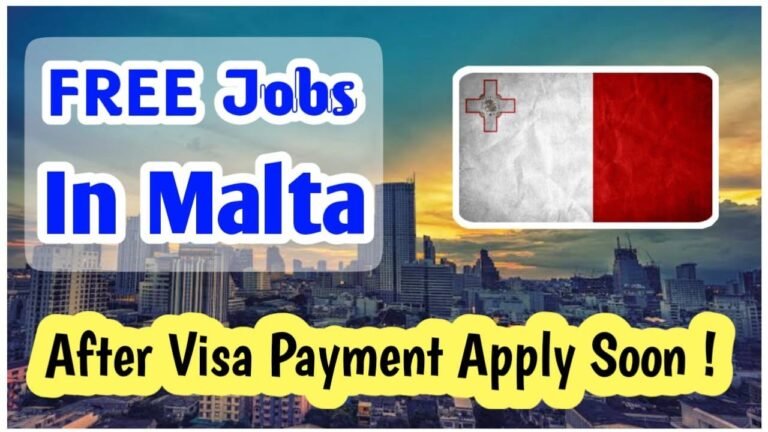 FREE Jobs In Malta 🇲🇹 2022 ¦¦ After Visa Payment ¦¦ Basic Salary Upto 1530 Euro ¦¦ Gulf Academy