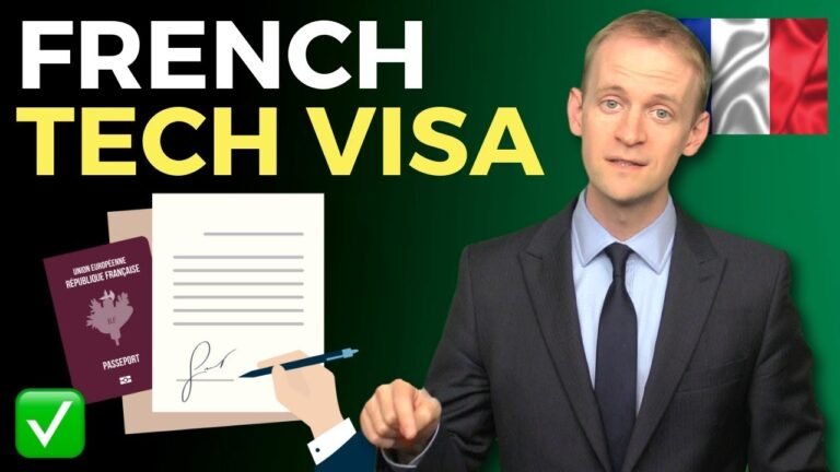 French tech visa 🇫🇷 No minimum investment amount! ✅