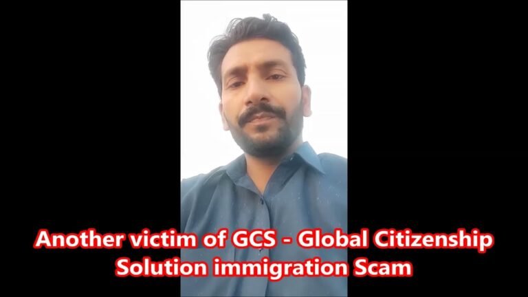 GCS – Global Citizenship Solution's Immigration scam