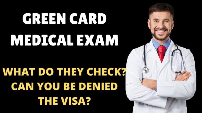 Green Card Immigration Medical Exam | Can you be denied visa due to health-related grounds? #medical