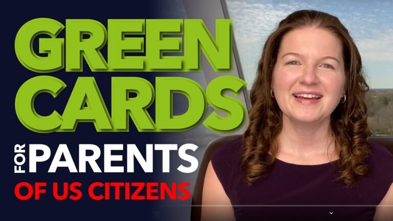 Green Cards for Parents of US Citizens