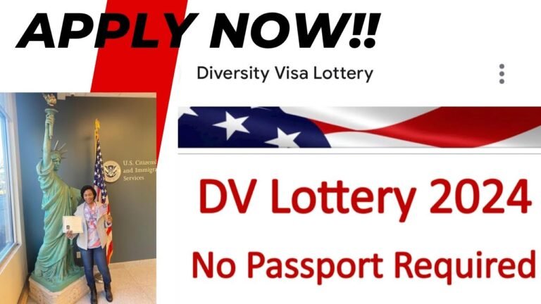 HOW TO APPLY FOR AMERICAN DV LOTTERY 2024| NO PASSPORT REQUIRED| GREEN CARD OPPORTUNITY!!!🇺🇸