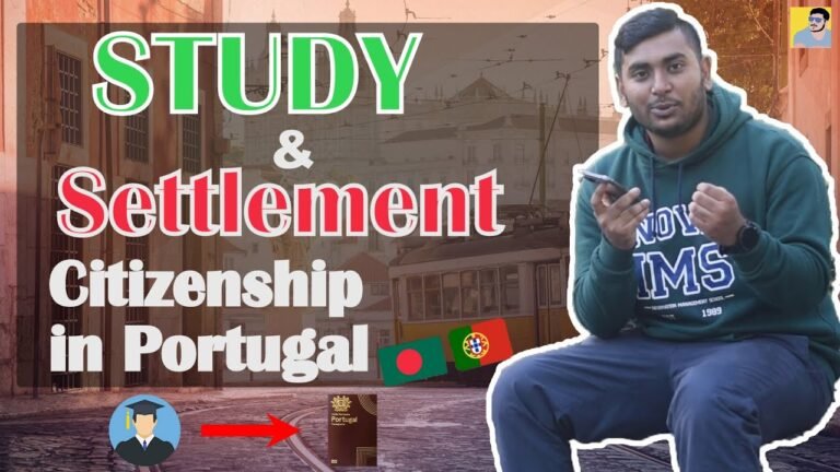 How To Get Settlement in Portugal After Study  Citizenship in Portugal and PR in Portugal with Proof