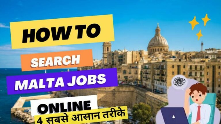 How to find a job in Malta?|Malta jobs kaise apply karein|malta work visa new updates