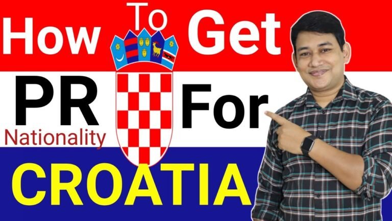 How to get PR for CROATIA? || How to Nationality in Croatia ?