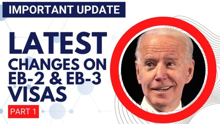 IMPORATANT UPDATES AND CHANGES ON  EB-2 AND EB-3 VISAS | USCIS UPDATES 2022