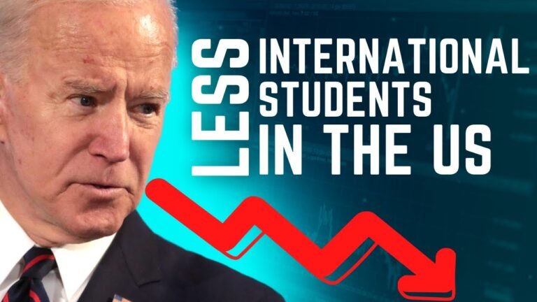 INTERNATIONAL STUDENT NUMBERS IN U.S. DROPPED!! | US STUDY VISA 2022 | US F1 VISA