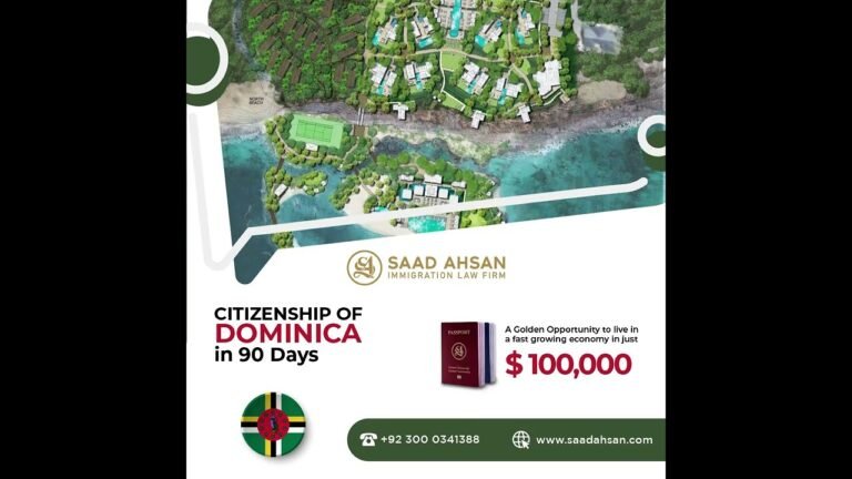 Invest in No.1 Dominica Citizenship by Investment Program | Saad Ahsan Immigration Law Firm