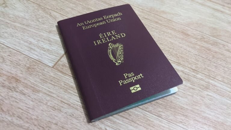 Irish Passport Unboxing