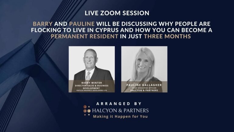 Live Zoom session – Residency of Cyprus by Investment