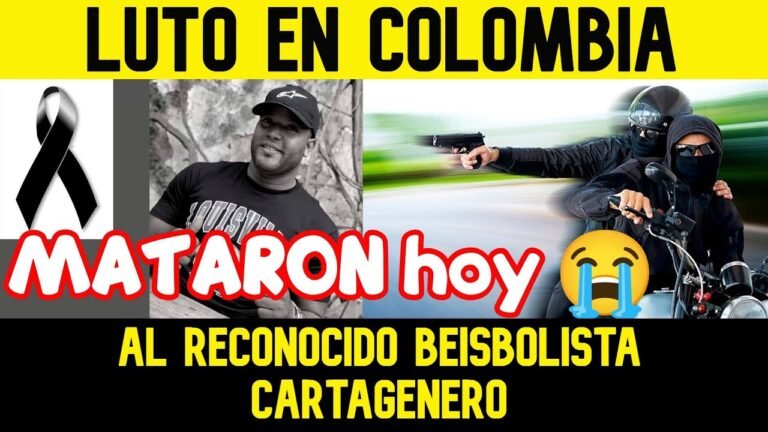 MATARON HOY AL BIESBOLISTA CARTAGENERO (Fallecio delante de los niños en su escuela de beisbol)