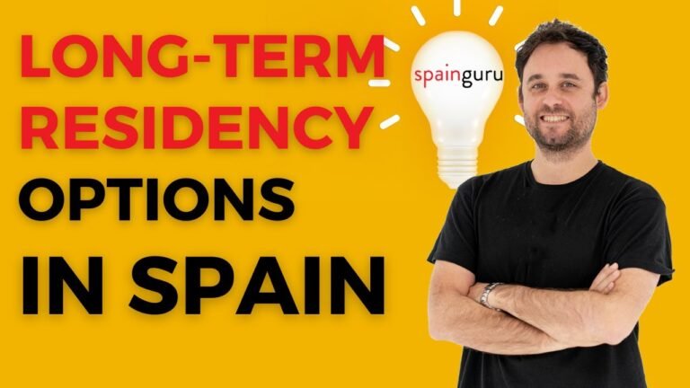 Permanent and long-term residency options in Spain