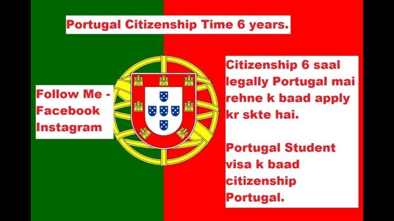 Portugal Immigration Update | Portugal Citizenship Time 6 years Now | Student Visa To Citizenship |