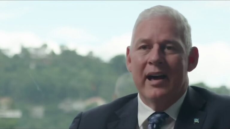 Prime Minister Allen Chastanet Speaking about CIP Saint Lucia