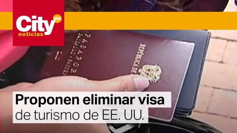 Proyecto para eliminar visa de turismo de EE. UU. para colombianos | CityTv