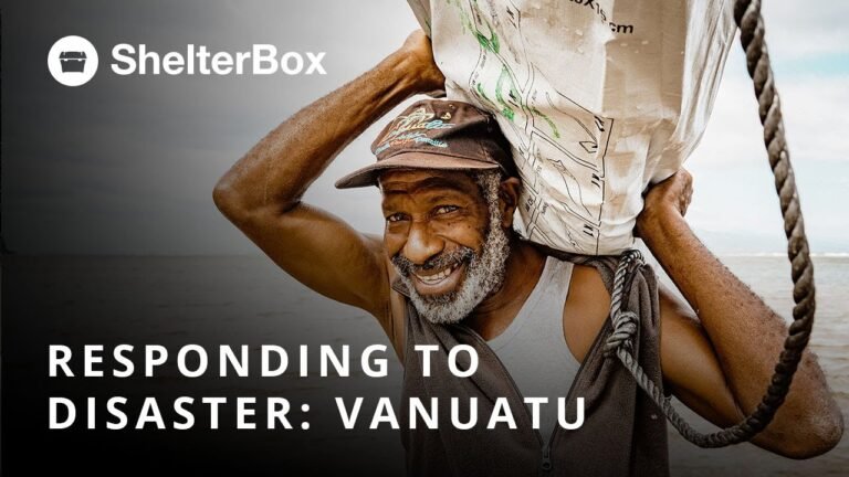 Responding to disaster: Vanuatu