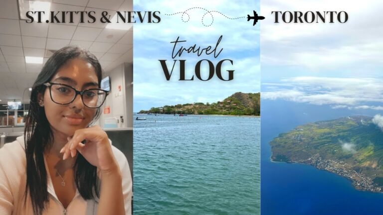 Saint Kitts & Nevis to Toronto | |Medical School Summer Break | Travel Vlog | Medical Student