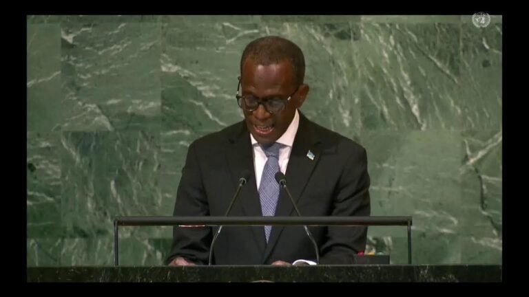 Statement to the General Debate UNGA77 – Hon. Philip J. Pierre