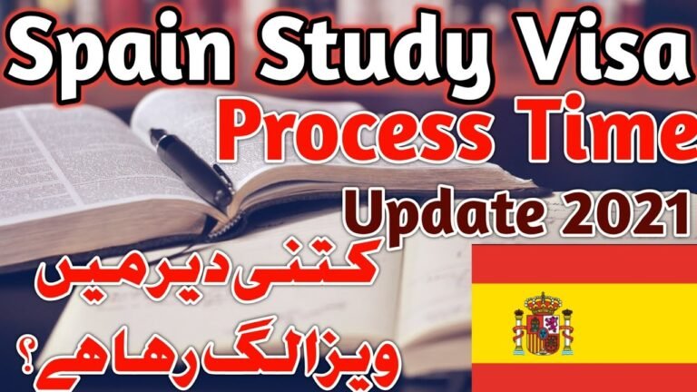 Study Visa Process Time for Spain? [ Urdu / Hindi ] UY Consultant