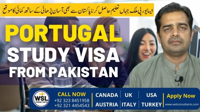 Study in Portugal 2022 | How to Get a Portugal Study Visa without any problems from Pakistan